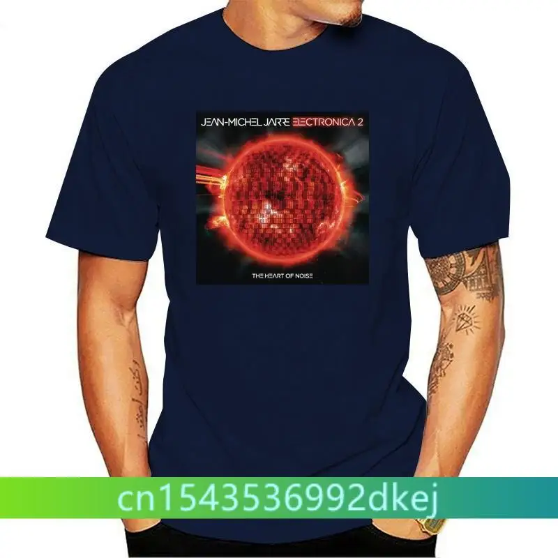 Jean Michel Jarre Electronica Heart Of Noise Short Sleeve Mens Tshirt