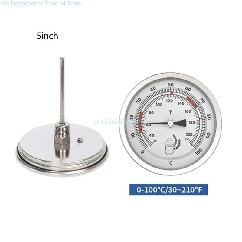 Brewing Thermometers 20℃-120℃ Home Winery Temperature Measurement, Displays Double Scale, For Home Winemaking Equipment image 3