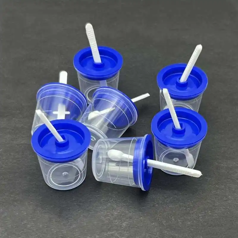 

Disposable stool cup 5ml miniature stool collection cup micro stool collector sampling cup stool collection bottle
