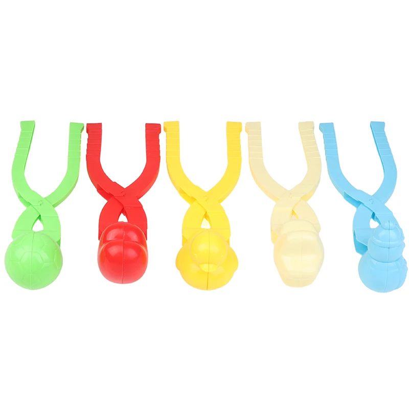 Zufällige Farbe Schneeball Klemme Mehrere Form Schneeball Machen Zange Winter Outdoor Schnee Spielen Sport Spielzeug Kinder Schneeball Werfen Werkzeug