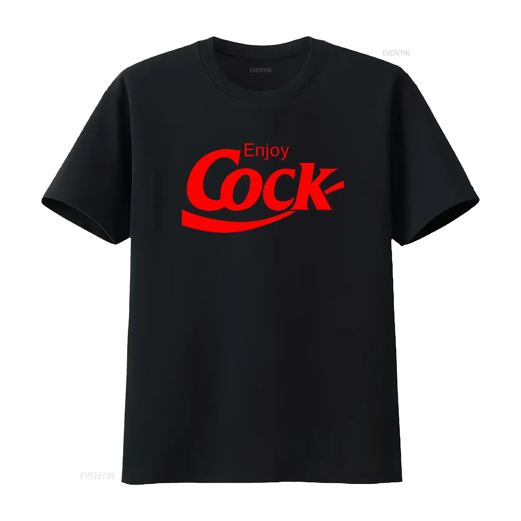 Enjoy Cock Gay Pride Lgbt Penis Funny Queen Parade Men's T Shirt vintage Washed Slightly Stylish graphic Versatile