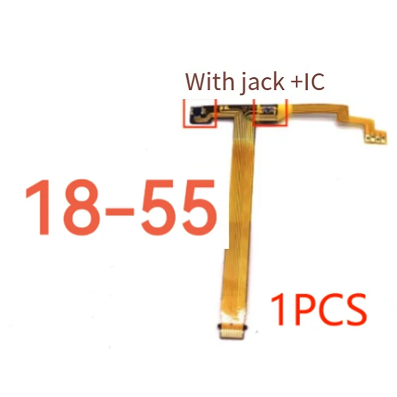 Para Nikon AF-P 18-55Mm Peça de reparo de cabo flexível de foco de lente (com interface + IC)