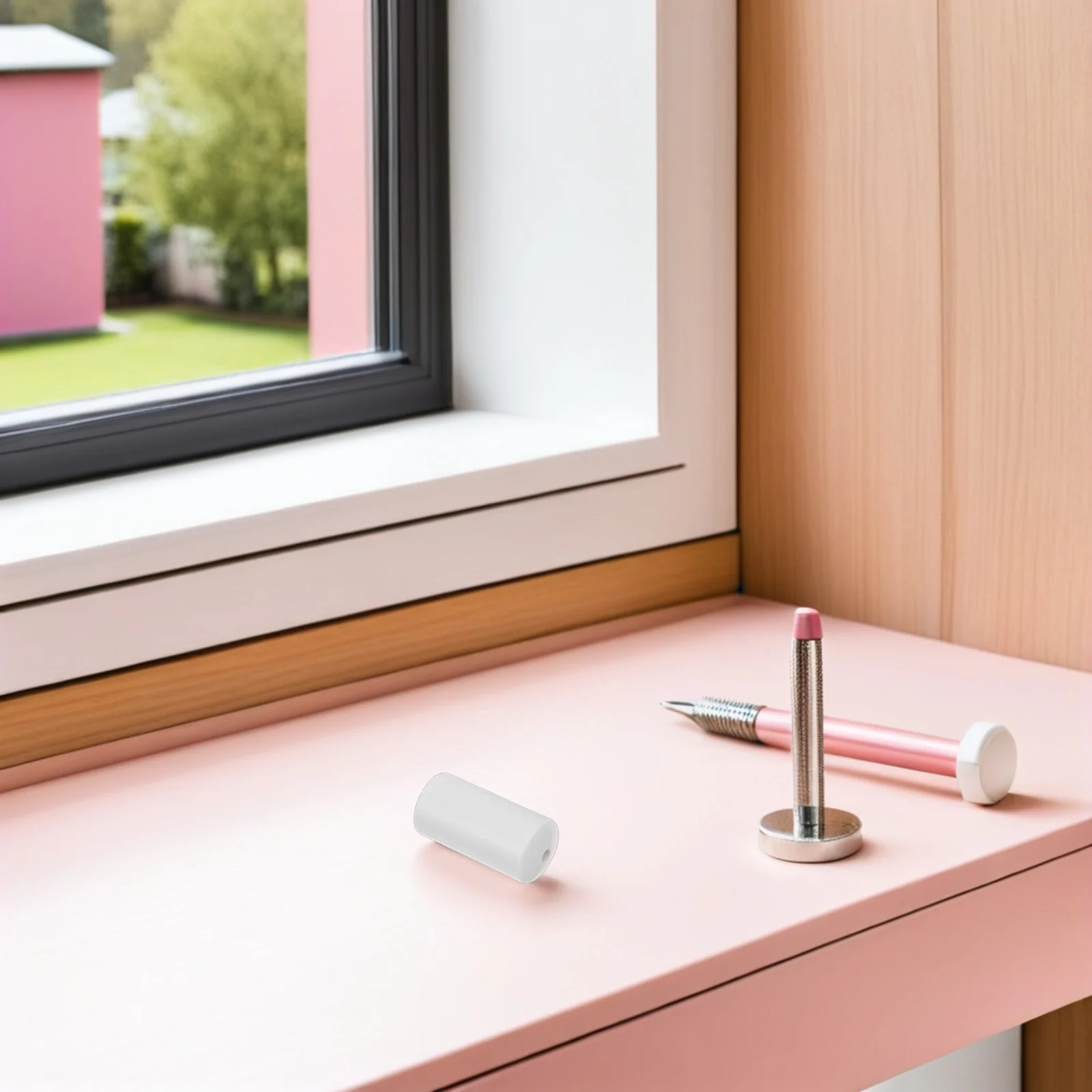 

8Pcs Blind Pull Cord Knobs White Safety Cord Condensers for Horizontal Vertical Blinds Child-Proof Anti-Strangulation Breakaway