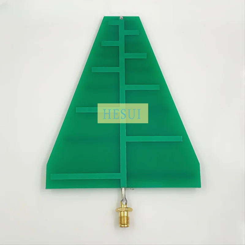 UWB ultra-wideband log-periodic antenna 1.35GHz--9.5GHz