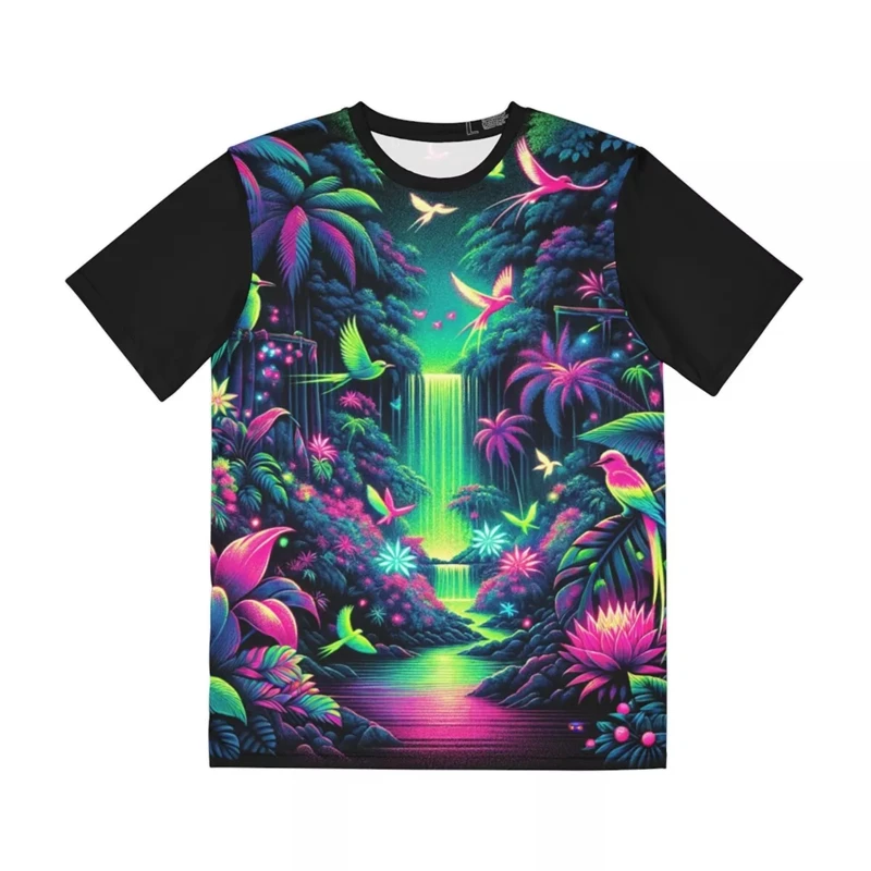 Harajuku تي شيرت ثلاثية الأبعاد مطبوعة الجرافيك ملابس بأكمام قصيرة رقبة مستديرة الصيف تي شيرت بلايز عادية الرجال ملابس الشارع الشهير الاتجاه #1