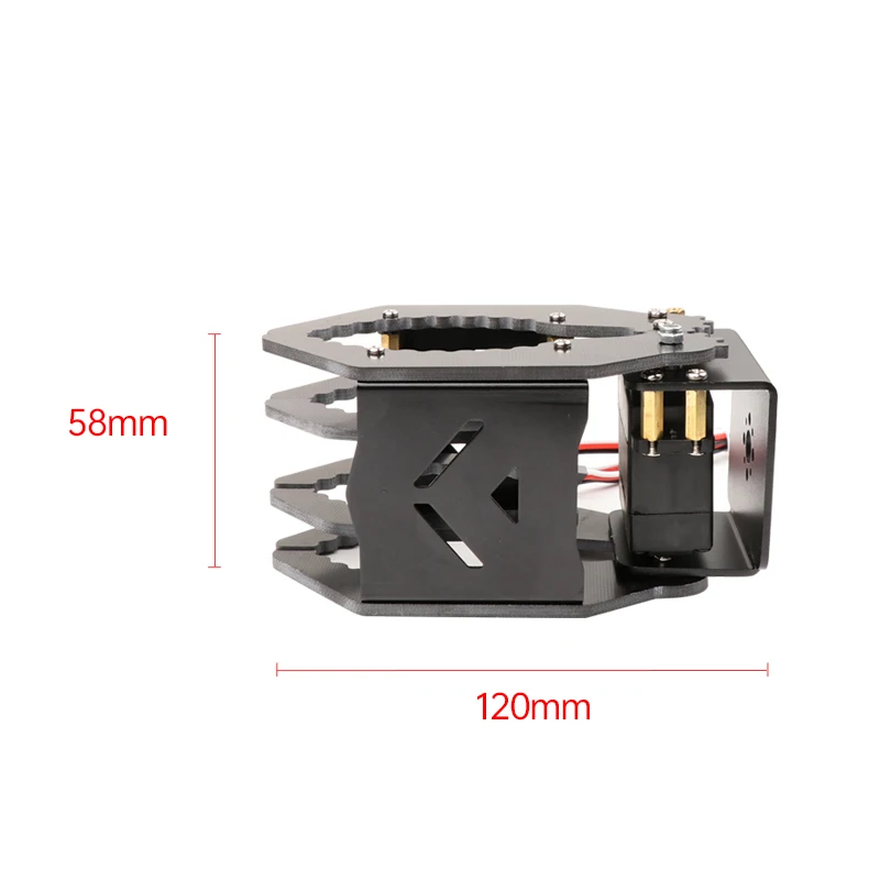 Robot Klauw Met LDX-335MG Servo Manipulator Klauw Hand Grips Poot Grijpen 500G