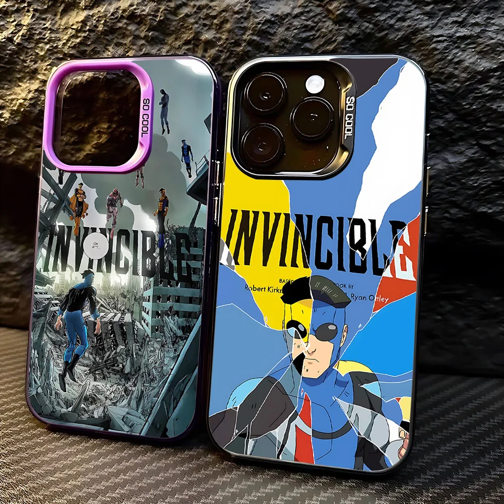 Anime Cool I-Invincibles Phone Case for Samsung Galaxy S26 S25 S24 S23 S22 S21 S20 Note20 FE Ultra Edge Plus 4G 5G Anti Fall