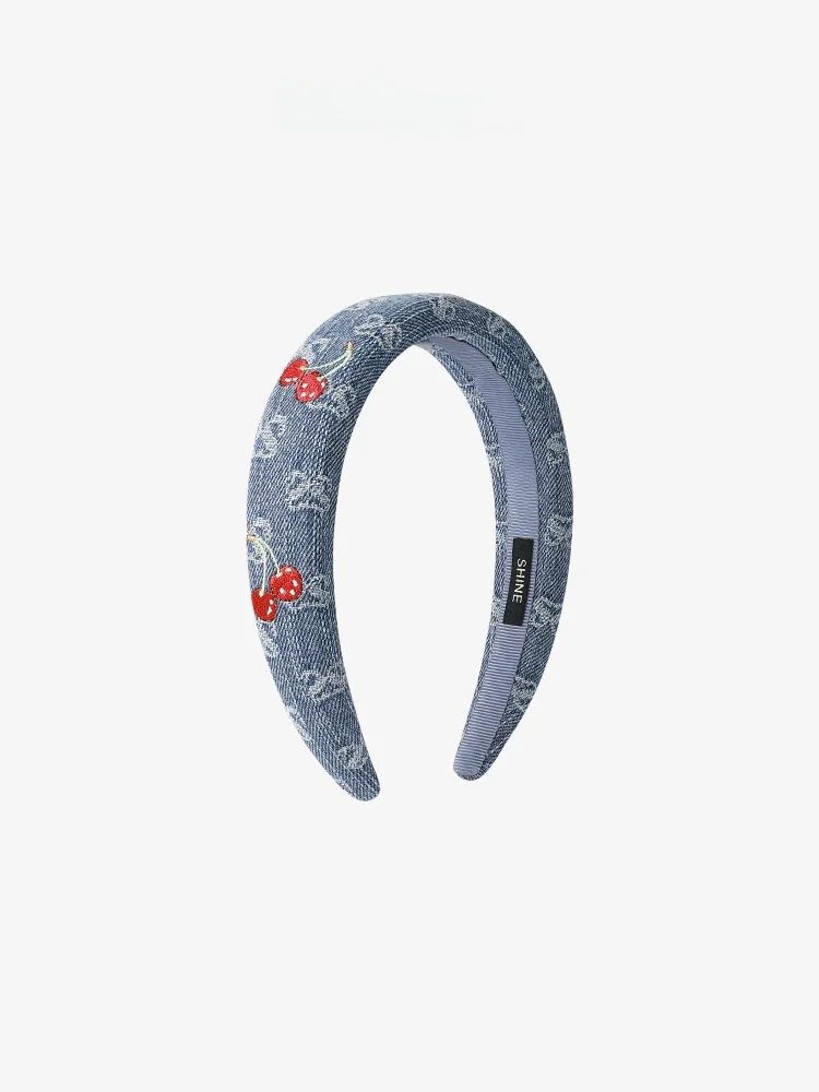 retro-denim-hairband-sweet-cool-hair-clip-xz-shanzhen-jewelry-cherry-series-fashionable-accessory-for-women