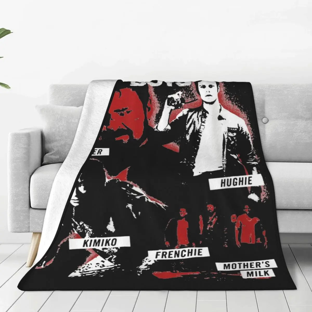 The Boys Season 4 TV Show Blankets Flannel Textile Decor Billy Butcher Comfortable Warm Throw Blanket for Home Couch Bedspreads