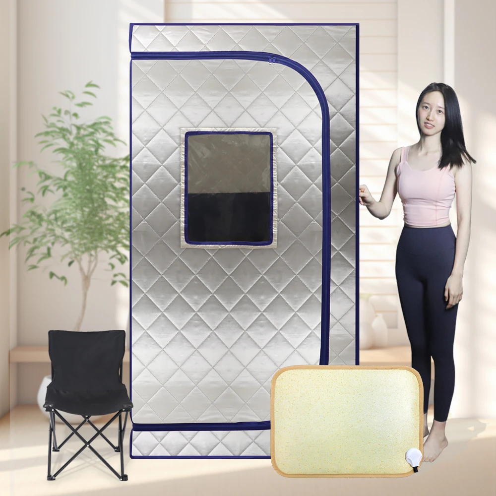 Reliable Home Use Far Infrared Sauna Tent Portable Indoor Sauna Room Full Body Dry Sauna