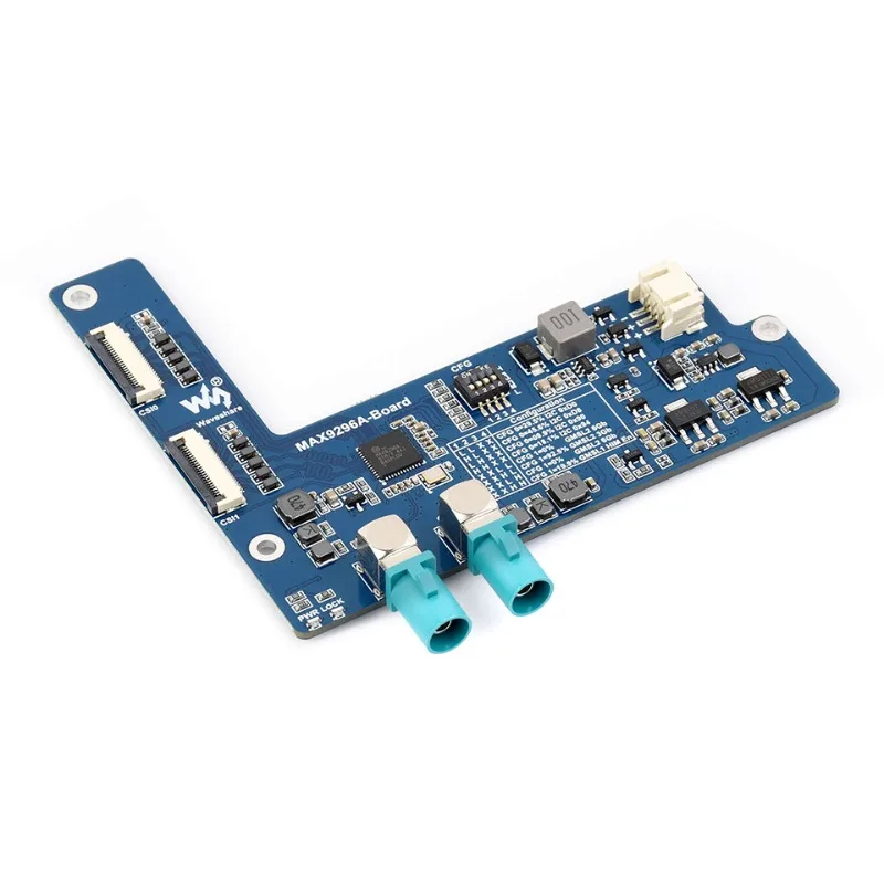AeroPartsMAX9296A Deserializer-Based 2-Ch GMSL Camera Interface Board, Optimized For High-Speed, Low-Latency Data Transfer, Comp