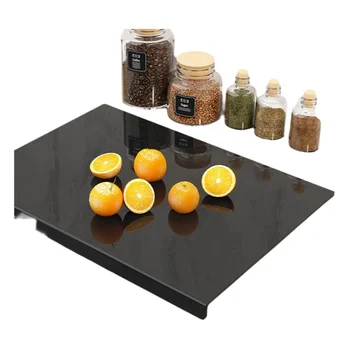 LMETJMA Acrylic Cutting Board with Lip Non Slip Cutting Board for Countertop Protector…