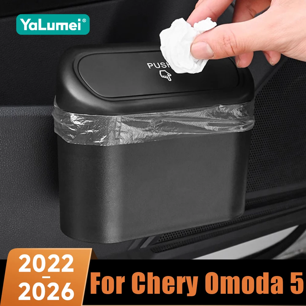 Auto Haltegriffe Ausgesetzt Mülleimer Müll Mülleimer Organizer Box Zubehör Für Chery Omoda 5 C5 E5 FX 2022 2023 2024 2025 2026