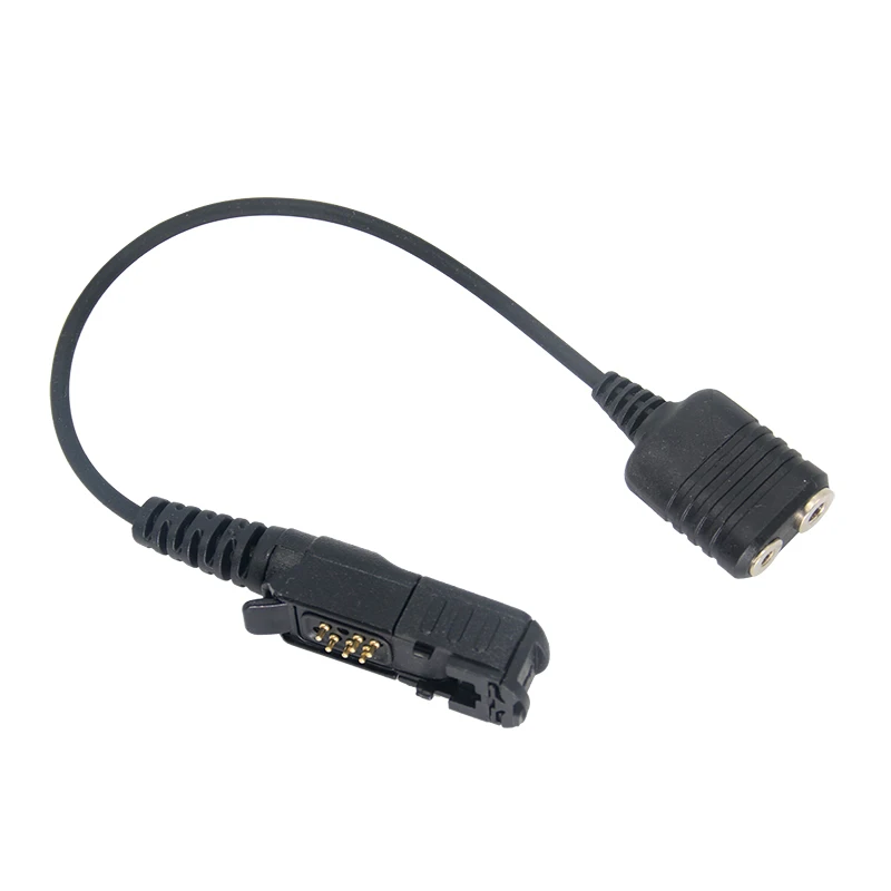 Radio Headset Headphone adapter K-plug for Motorola XiR P6600 P6620 DP2400 MTP3250 DEP550 DP2400 MTP3550 MTP3150 Walkie Talkie