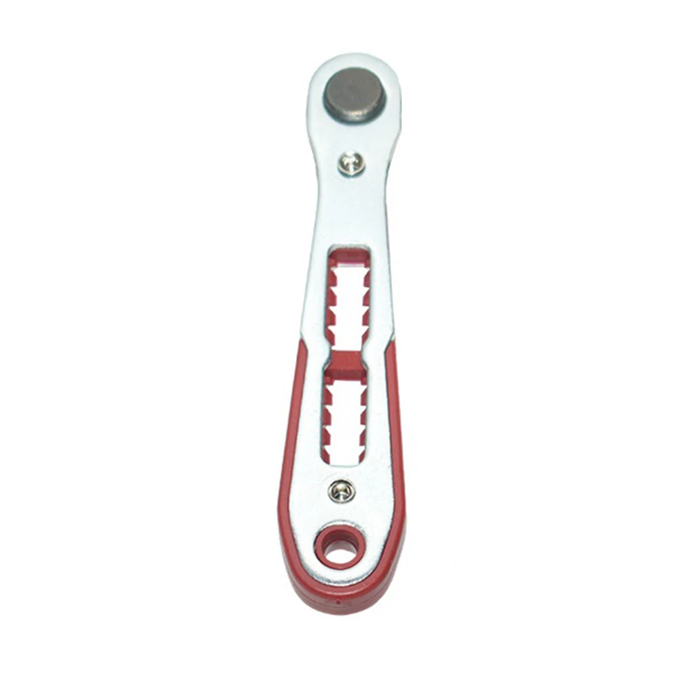 

1pc Multifunctional Two-way Ratchet Wrench Screwdriver Chrome Vanadium Steel Cross Screwdriver Slotted Hand Tools