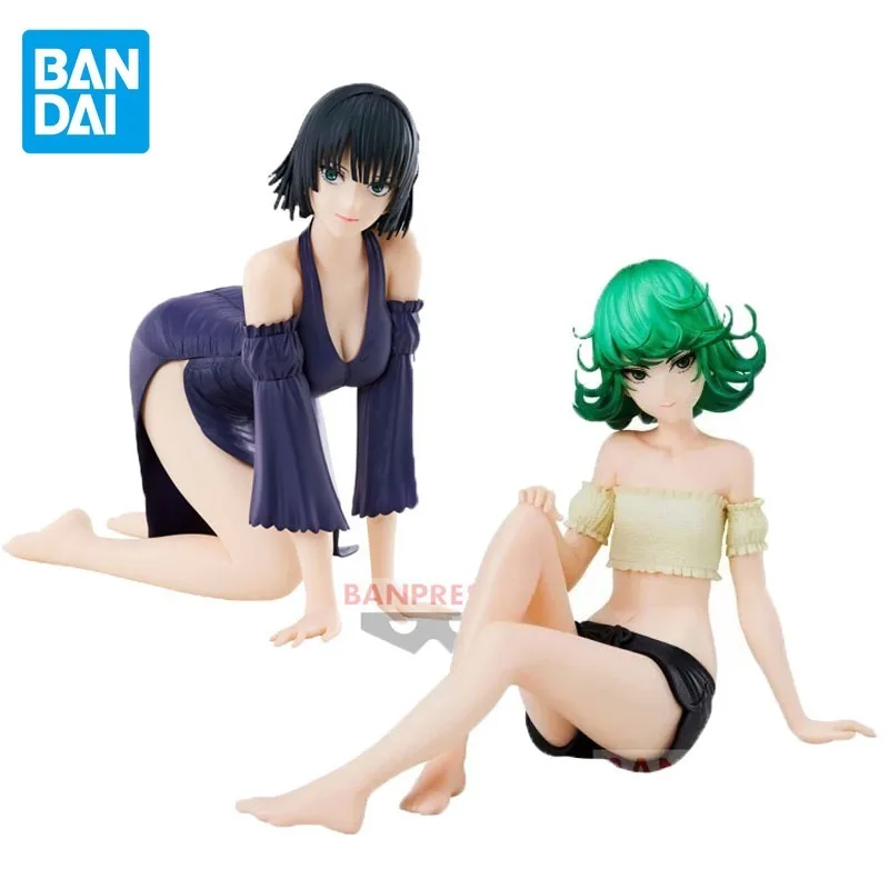 

Bandai Original ONE PUNCH-MAN Anime Figure Relax Time Fubuki Action Figure Toys for Boys Girls Kids Children Birthday Gifts