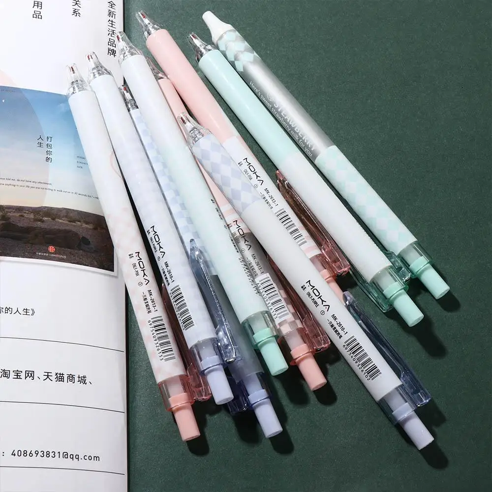 

Durable Black Ink Children School Students Stationery Check Press Gel Pen Set Ballpoint Pen Neutral Gel Pen Writing Pen