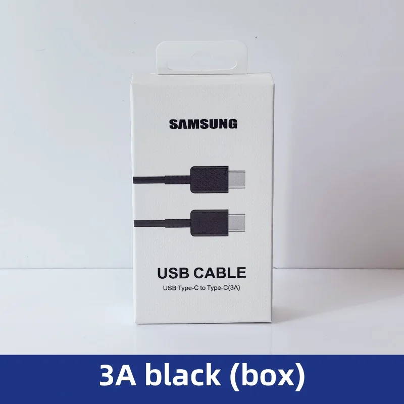 Samsung 3A Cable Type C Original Pd Usb C 25w Super Fast Charging For Galaxy S23 S22 5G S21 Plus S20 A71 Tab S7 S8