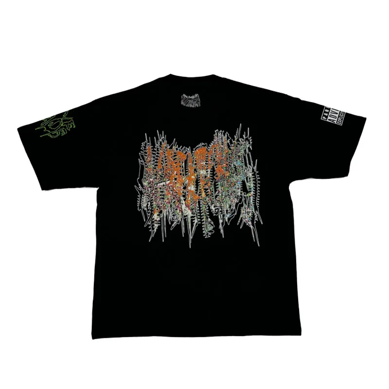 جديد الرجال كين كارين كارسون الفوضى العظيم جولة الساق 2 تي شيرت تي شيرت الهيب هوب سكيت الشارع تي شيرتات قطن تي شيرت حجم الولايات المتحدة N221 #2