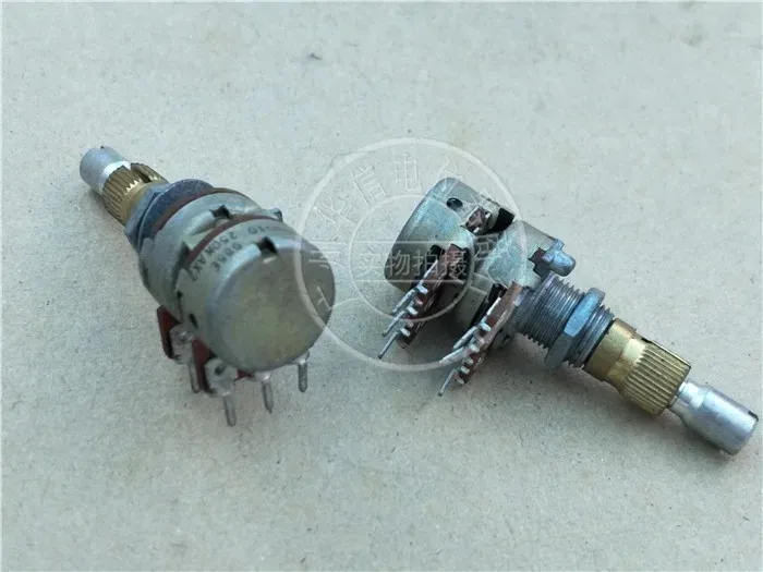 

OPHDAM Alps 16 type of Japan's double-double dual potentiometer A250K handle length of 30mm circle