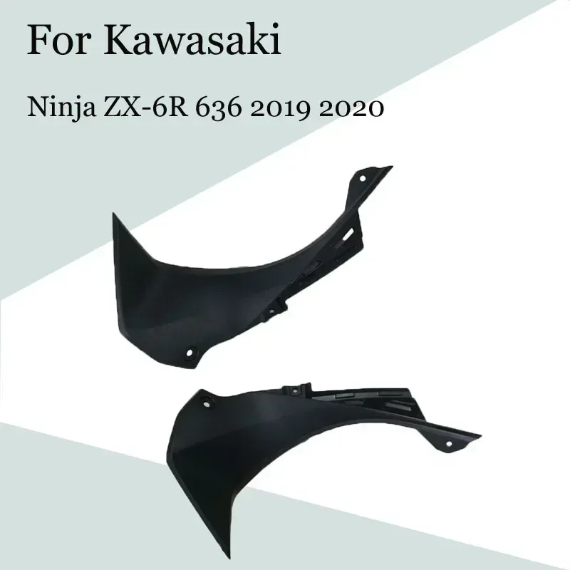 

For Kawasaki Ninja ZX-6R 636 2019 2020 Motorcycle Head Tube Trim Covers ABS Injection Fairing ZX 6R 19-20 Accessories Jiu