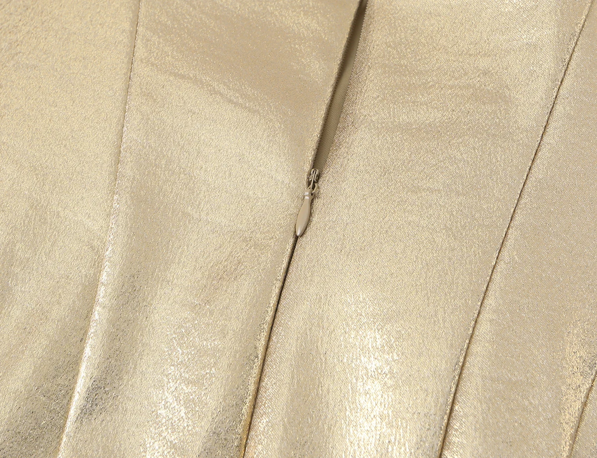 KONDALA Damen Schickes Sexy Trägerkleid Cocktail Geburtstagsparty Korsett Goldfarbenes Kleid 2026 Sommer Trendiges Damen-Minikleid – Detail 11