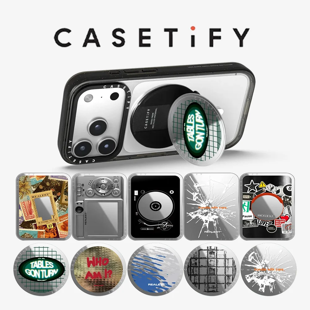 

CASETiFY Realest Intentions Series Magnetic Phone Holder Card Pack for iPhone17 16 15 14 13 12 11 for Samsung S25 S26 A57 A36