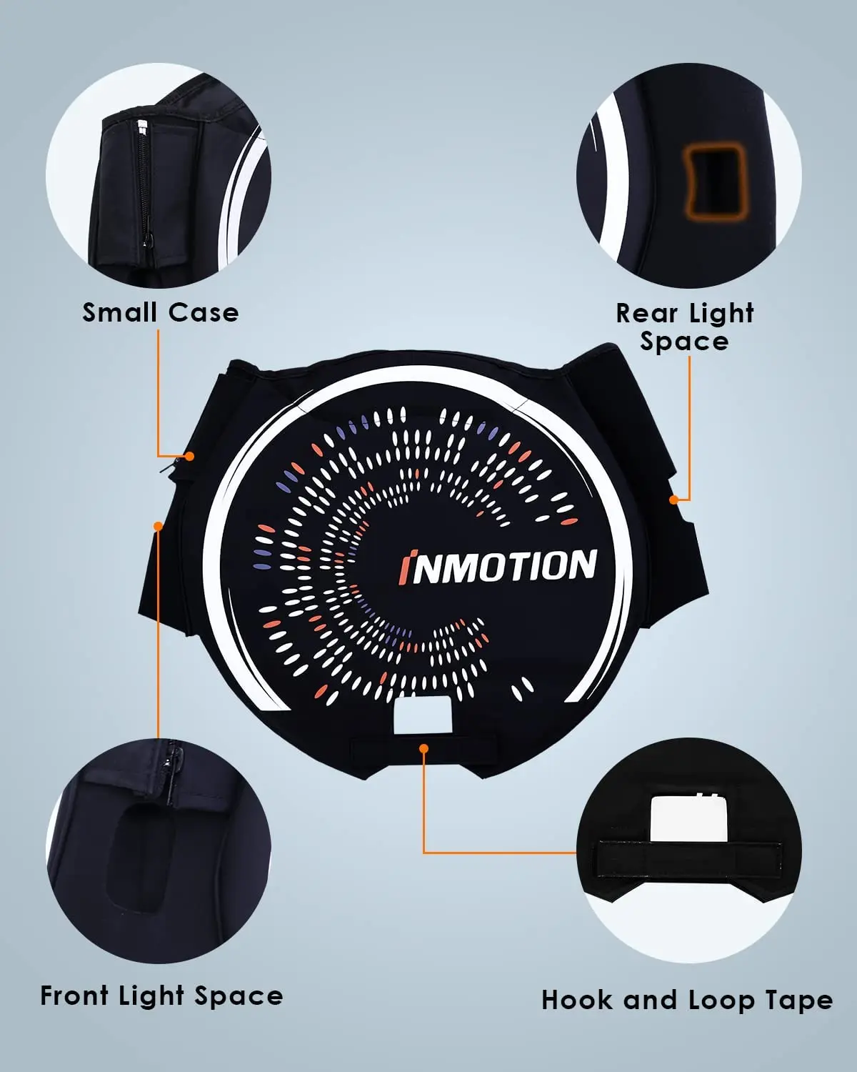 INMOTION Electric Unicycle Protective Cover, Anti-Fall Anti-Collision Case for V5/V5F  v8 v8f V10 V10F One Wheel Hoverboard