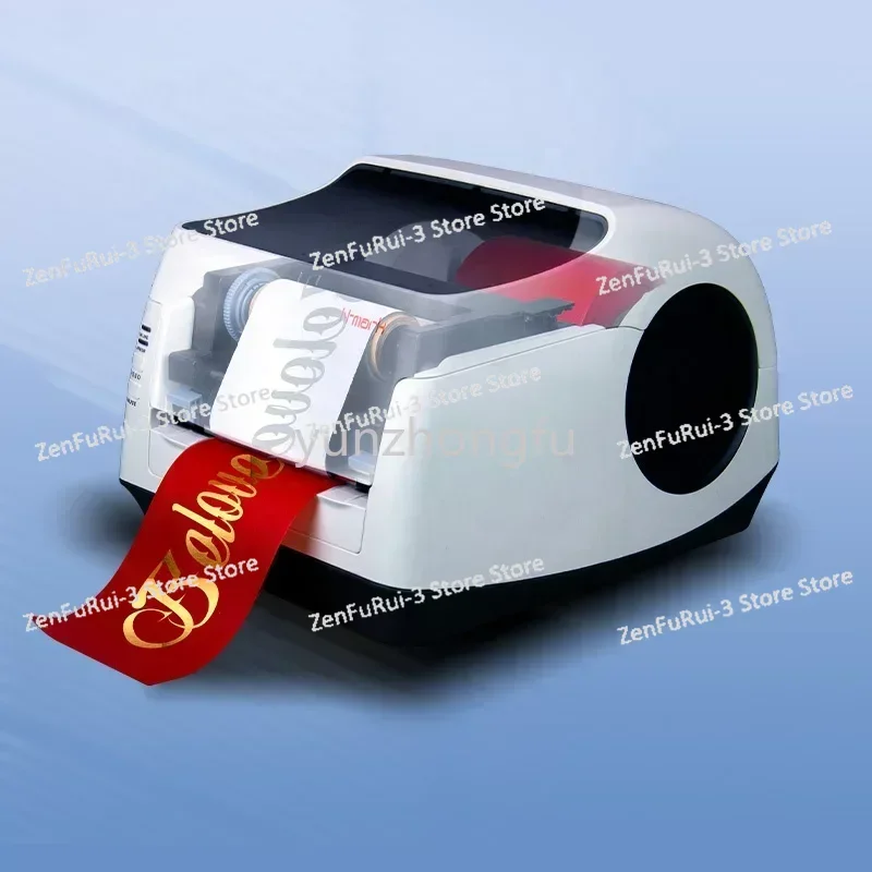 Funeral  Ribbon Printer High Speed Printing Machine For Personalized Awareness Ribbons 60W