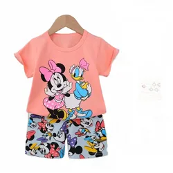 1-3year new style Fashion girls clothes 2 Piece/Sets For Girls T-shirt +Shorts Baby girls Summer Short Sleeve Outfit