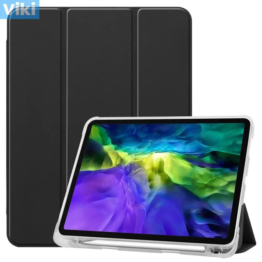 Ultra Slim PU Leather Case+ TPU for New ipad pro 11 2 Gen'( 2020)  A2228 A2231  Tablet Book Flip Cover