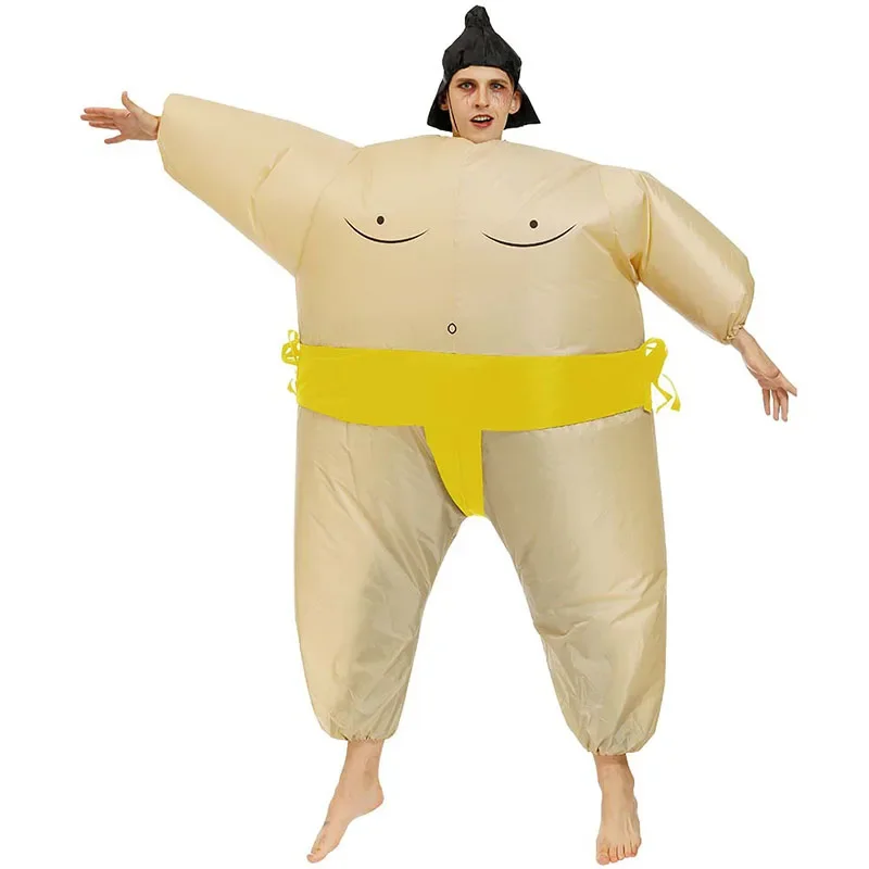 Costumes de Cosplay Gonflables pour Halloween, Combattant de Sumo, ixde Lutte de Noël, Habillage pour Enfants et Adultes