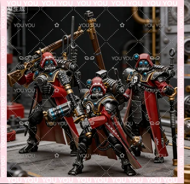 

В наличии: Фигурка JOYTOY 1/18 Warhammer 40K Adeptus Mechanicus Skitarii Ranger, аниме-модель в стиле милитари (для взрослых 18+)