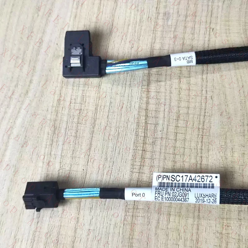 D  New For Lenovo SR530 4x3.5 HDD BP Signal Cable for on Board SATA 02JG091