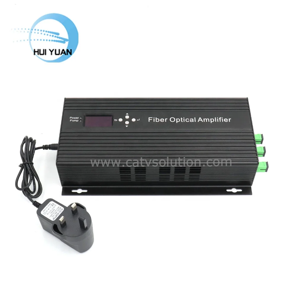 1 Port  High Power 1550nm 20dBm Optical Amplifier Fiber EDFA