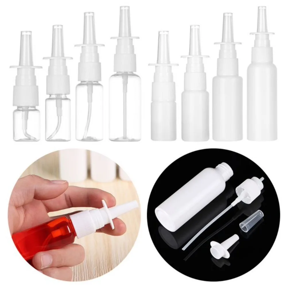 20 Stück Leere Nachfüllbare Nasenspray-Flaschen aus Kunststoff, Feinzerstäuber, Make-up-Wasserbehälter 5ml/10ml/20ml/30ml/50ml – Detail 1