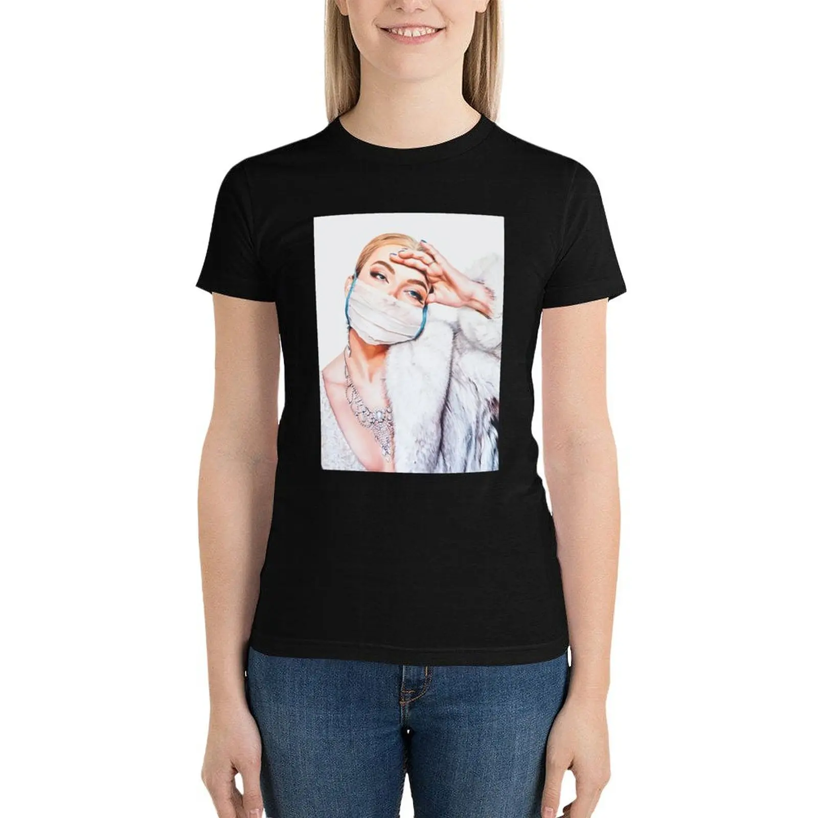 Ivory Tower T-Shirt Blouse tees shirts graphic tees workout t shirts for Women