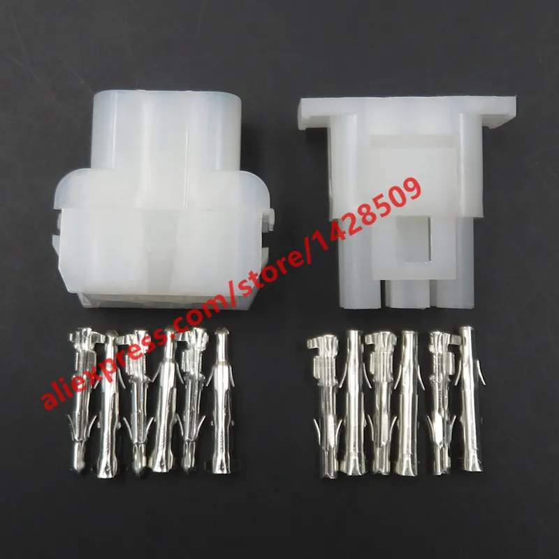 1 Set 6 Pin Electrical Connector 63080 Female And Male Plug For Elevator Auto