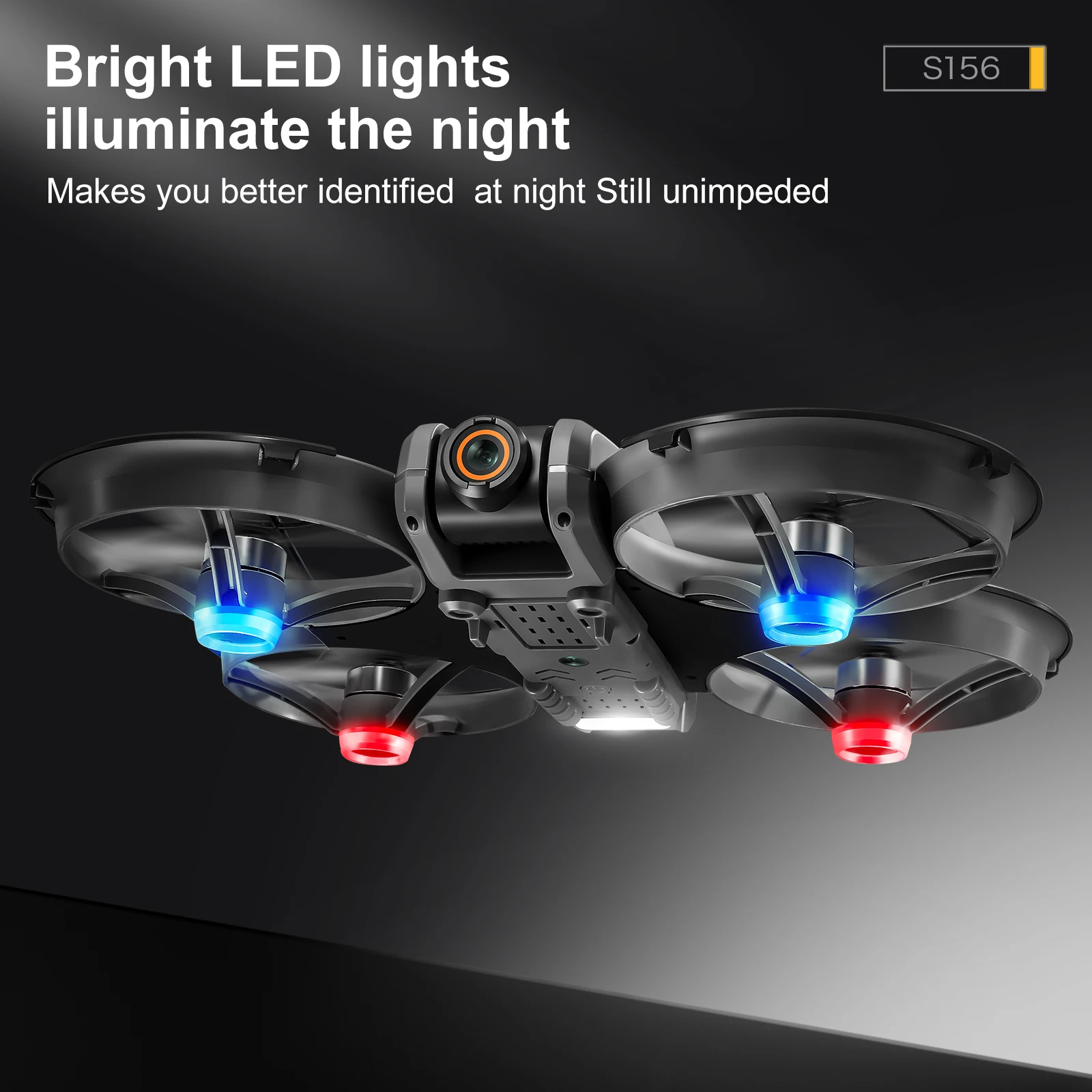 S156 FPV Drone Professional 8K HD ESC กล้อง WiFi RC Dron มอเตอร์ไร้แปรงพร้อม Optical Flow ตําแหน่ง Quadcopter Drones