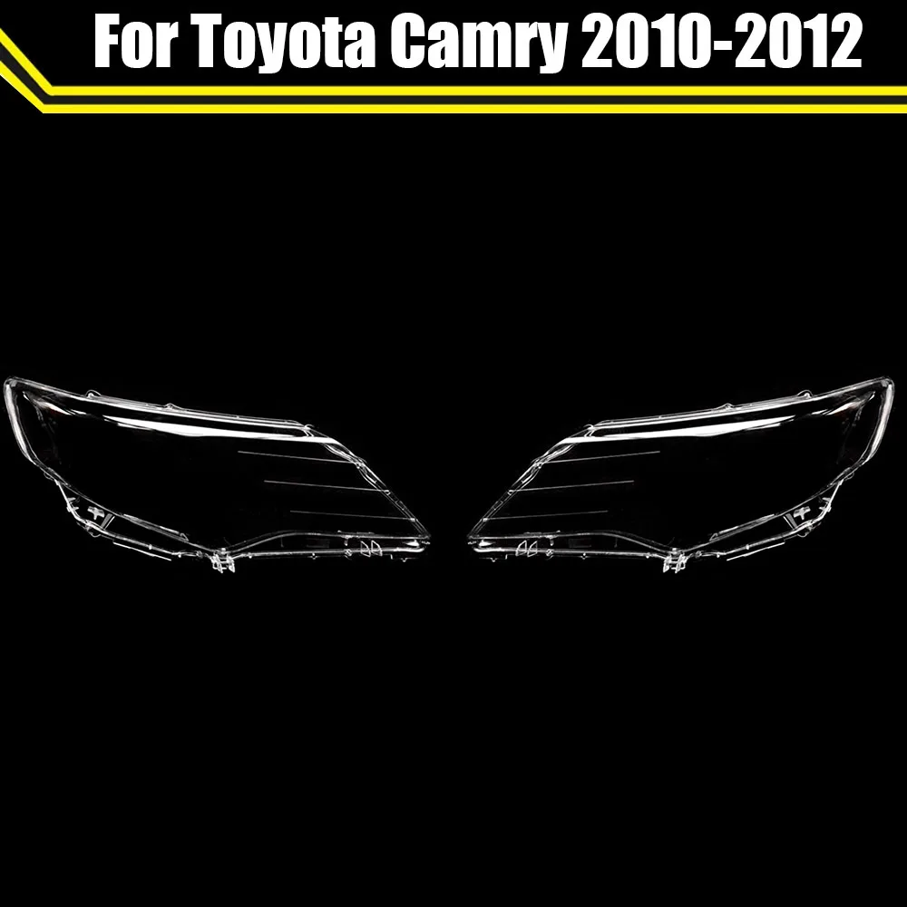 

Car Replacement Front Headlight Clear Lens Cover Transparent Lampshade Case Clear Shell Caps For Toyota Camry 2010 2011 2012