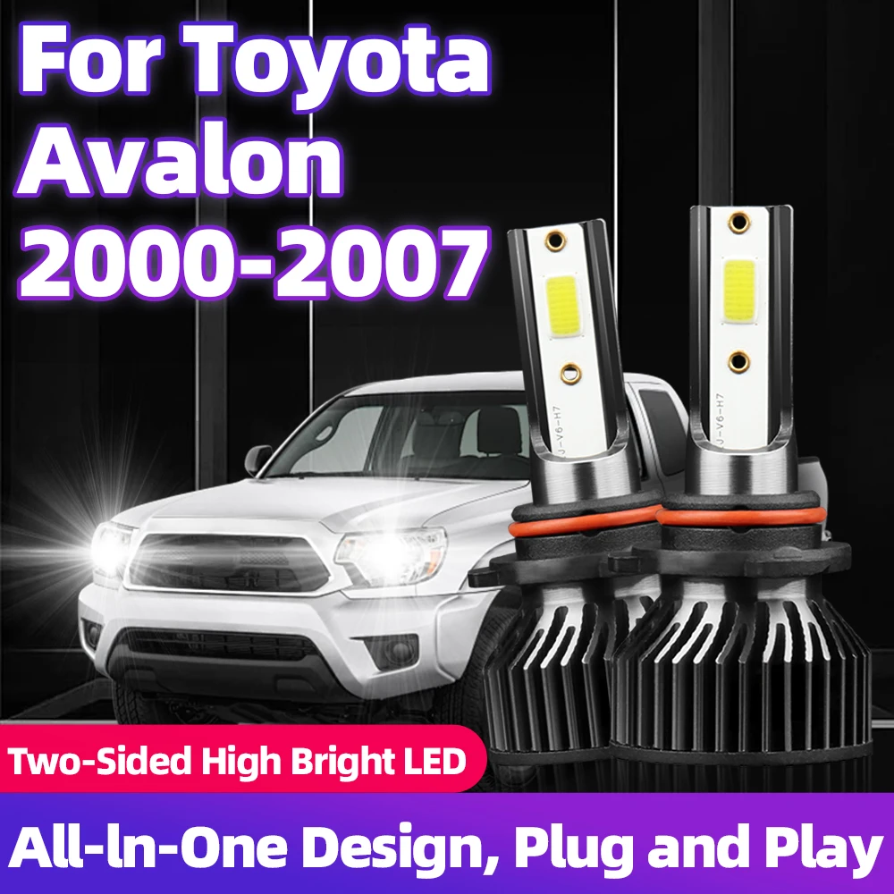 

LED Headlight Bulbs 9005 9006 High Low Beam Lamps 12000LM Super Bright For Toyota Avalon 2000 2001 2002 2003 2004 2005 2006 2007