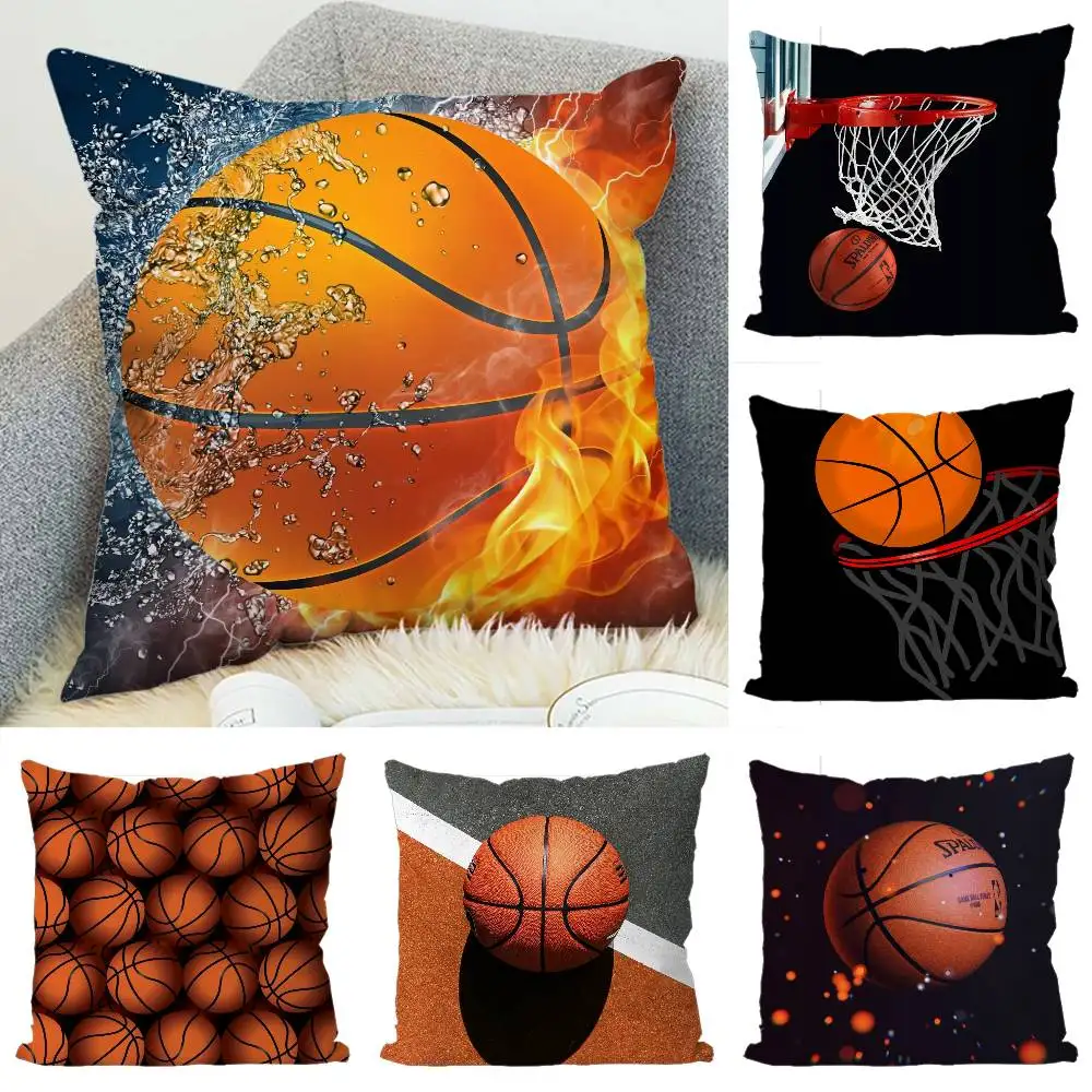 

Basketball Pillow Case Luxury Double-sided For Car Pillows 45x45 Cushions Cover Home And Decoration Sofa Pillowcase 50x50