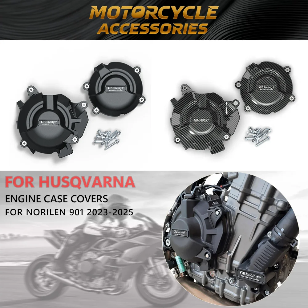 

Engine Cover For Husqvarna norden 901 2023 2024 2025 Engine guard cover For Protection Cover Surron Motor Cover Motorcycle Cove