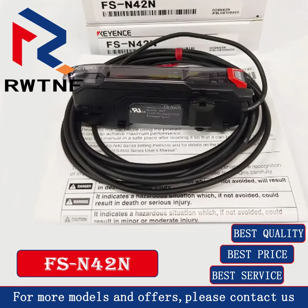 

Brand New Genuine FS-N42N KEYENCE optical fiber digital display amplifier sensor, 100% original warehouse stock