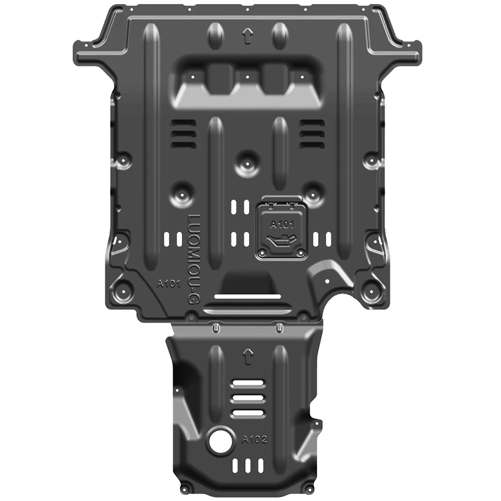 Auto Parts Full Skid Plate Aluminum Engine Cover and Underbody Chassis Guard Board
