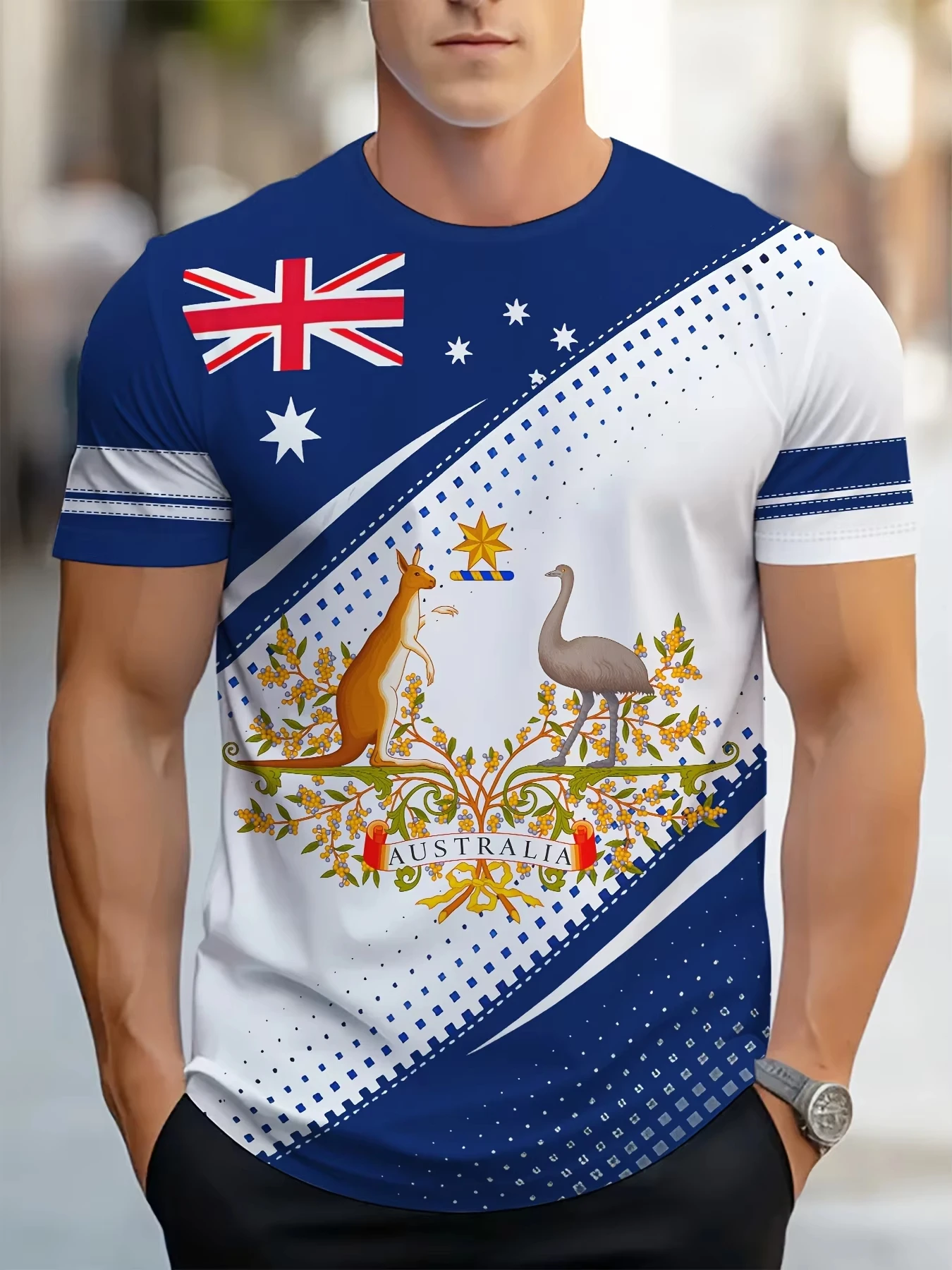 Summer Clothing Women Australia - Męskie koszulki Australia Grafika Dziecięce koszulki