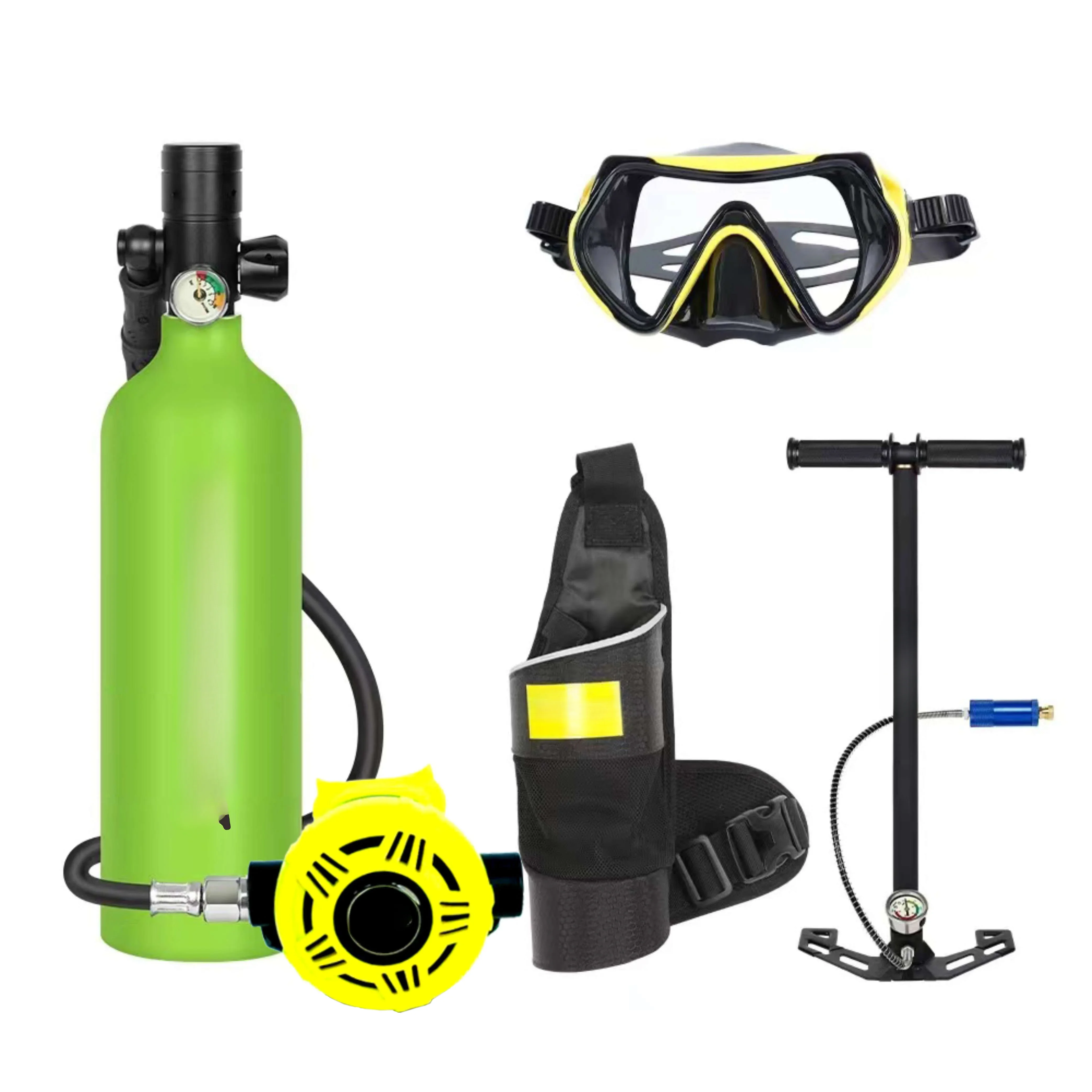 High Quality X4000Pro Scuba Diving Equipment 1L Capacity Portable Scuba Scuba Set