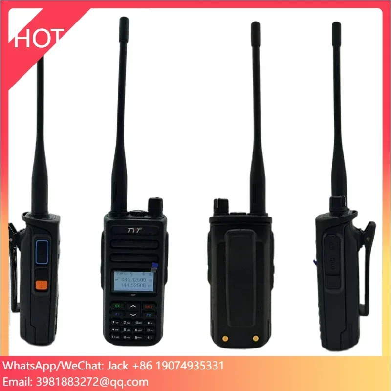 الأصلي راديو رقمي TYT MD-750 DMR راديو رقمي العروة المحمولة 5 واط ثنائي النطاق هام لاسلكي جهاز الإرسال والاستقبال اللاسلكي TYT MD-750