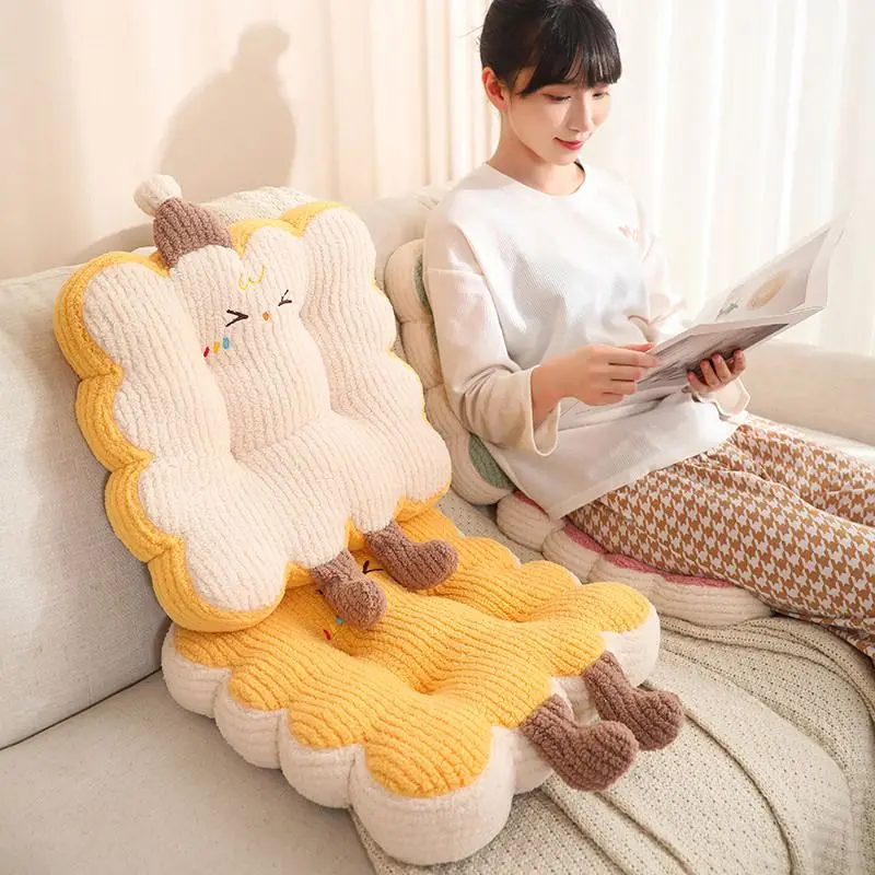 Comfortable Seat Cushion Chair Pad for Car Floor Tatami Bay Window Lazy Sofa Student Classroom Long Sitting 4