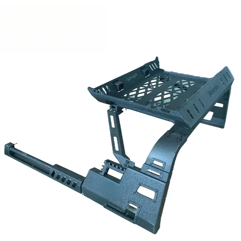 

Hot Selling Ramand 4x4 Black Steel Sport Pickup Roll Bar with Roof Rack for Ranger F150 Tacoma Hilux Tundra